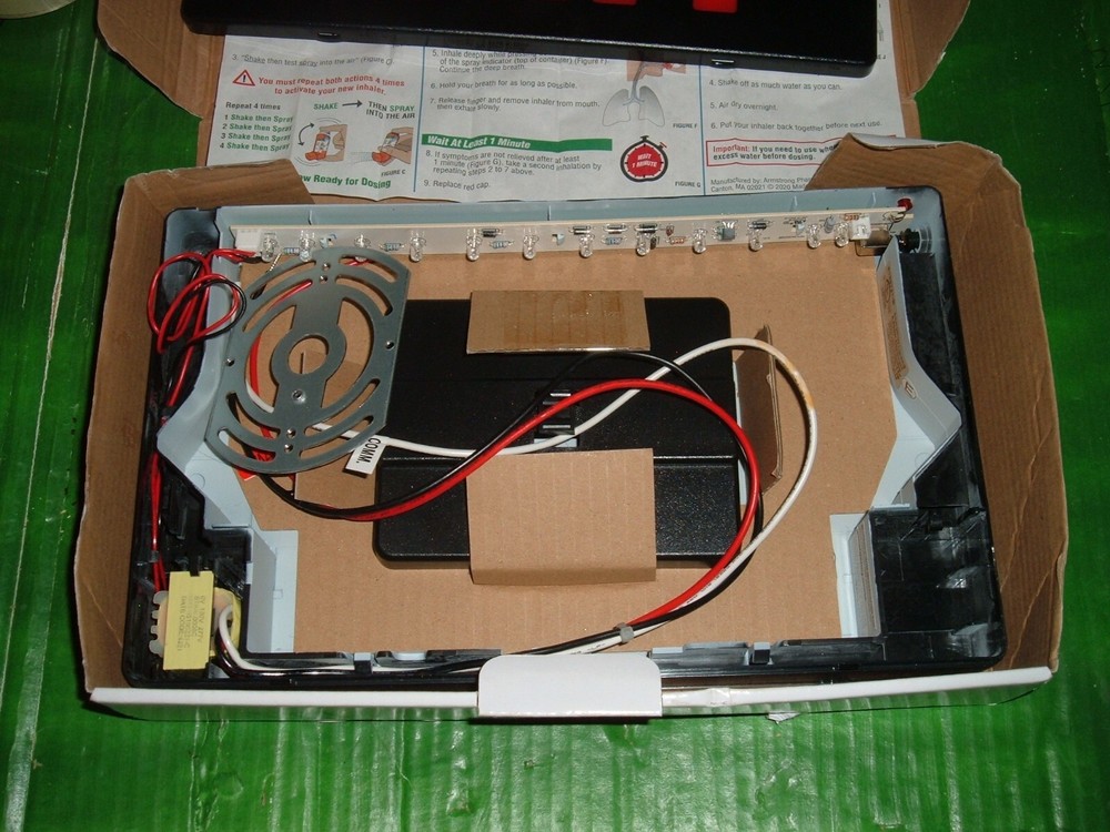new exit sign red letter LED Exit Sign 120 new in the box