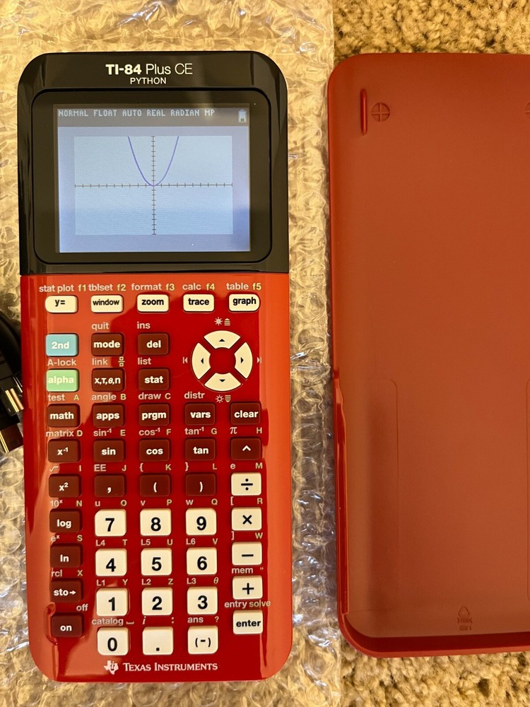 *NEW* Texas Instruments TI-84 Plus CE Python Enhanced Graphing Calculator - Red