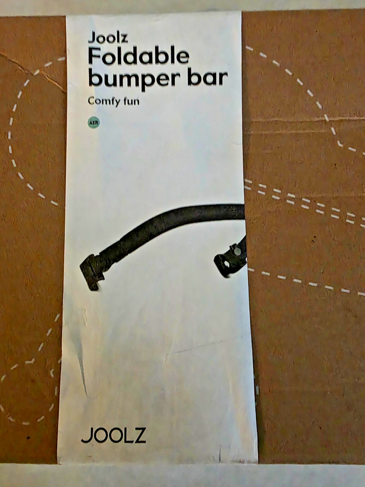 Joolz AER+ Bumper Bar Foldable Stroller Accessory - Armrest One-Hand Black