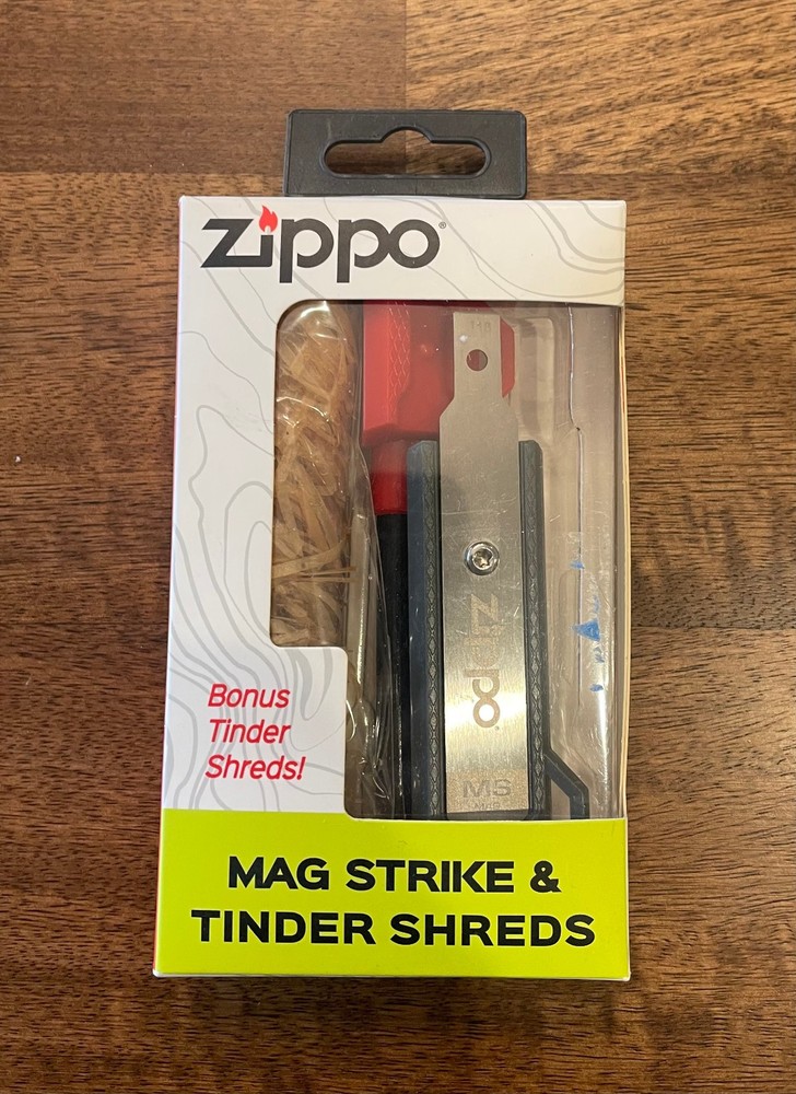zippo Mag Stike & Tinder Shreds
