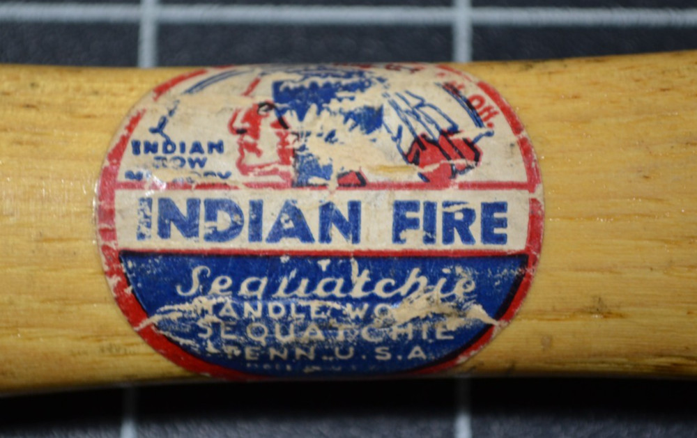 INDIAN FIRE - SEQUATACHIE HANDLE CO - BLACKSMITH / SLEDGE HAMMER HANDLE - NOS