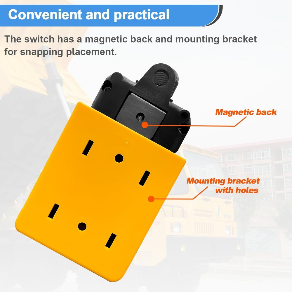 Dump Trailer Remote Control Switch 12V DC Trailer Up and Down Control Switch