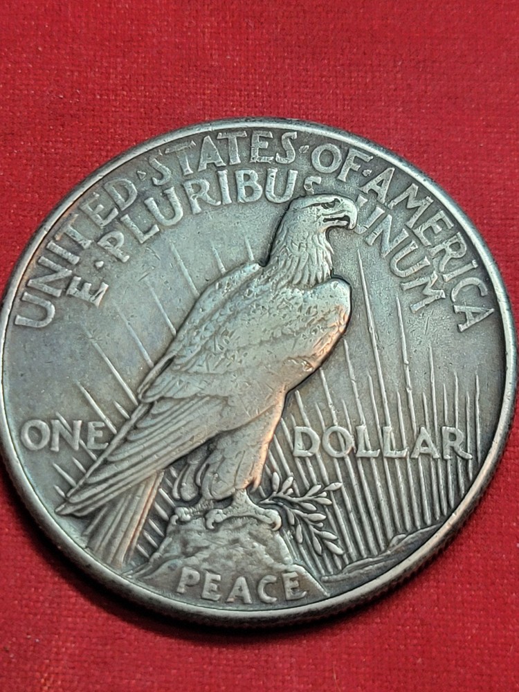 1921 peace dollar