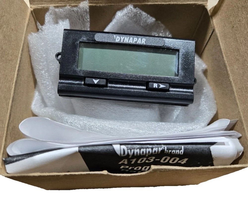 A 103-004 Danaher  4 Digit LCD  Programmable  Rate Meter 2 NIB, 1 W/O Box