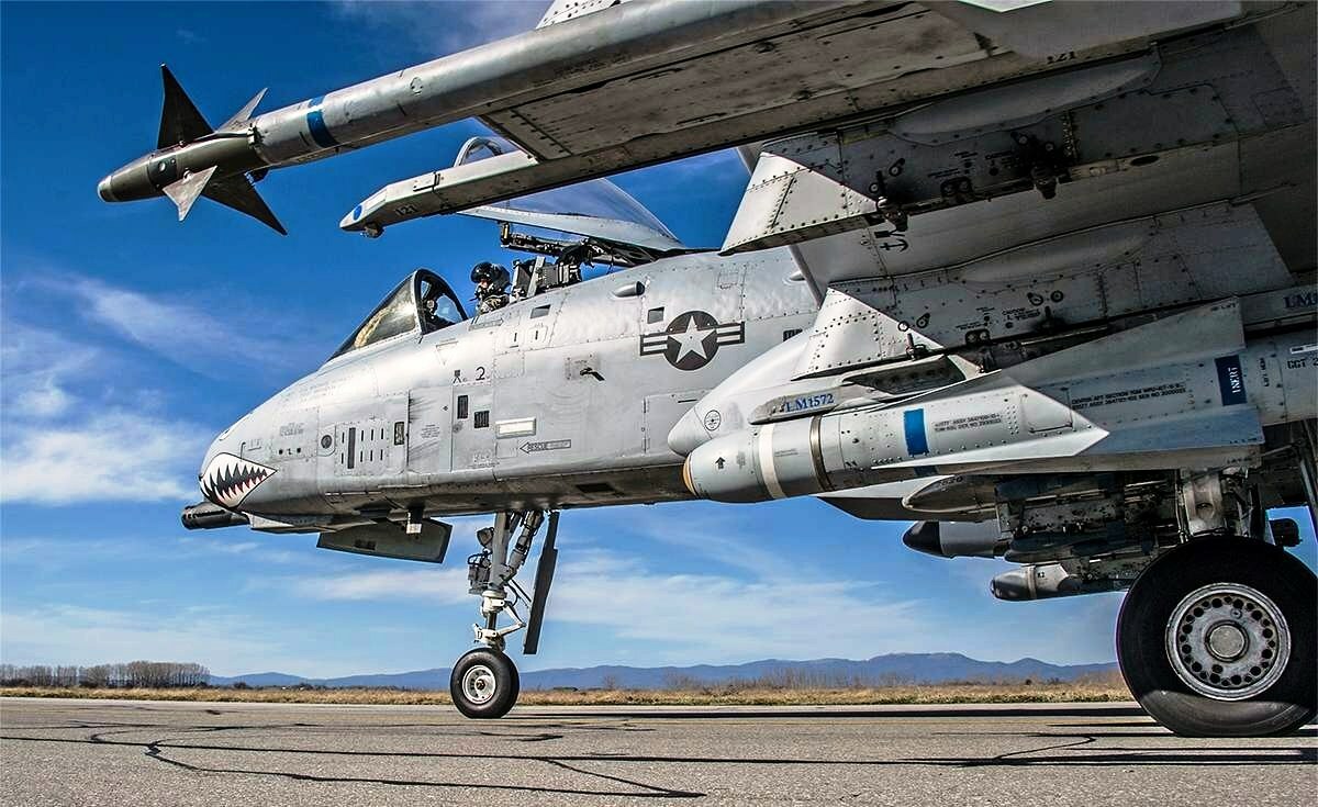 RARE US Air Force A-10 Thunderbolt II Warthog Iraq Afghanistan USMC USA CAS Hog