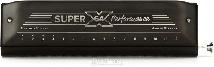 Hohner Super 64x Performance Chromatic Harmonica