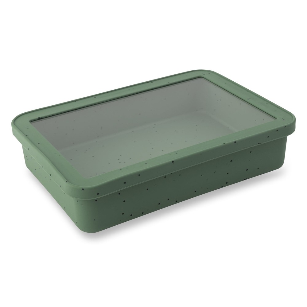 Thyme & Table 9" x 13" Silicone Baking Dish & Lid Set - Sage