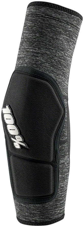 100 Percent Ridecamp Gray/Black Large Elbow Guards