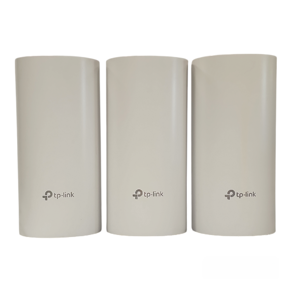 TP Link AC1200 Whole Home Mesh WiFi System Router Model Deco - 3-pc. Set
