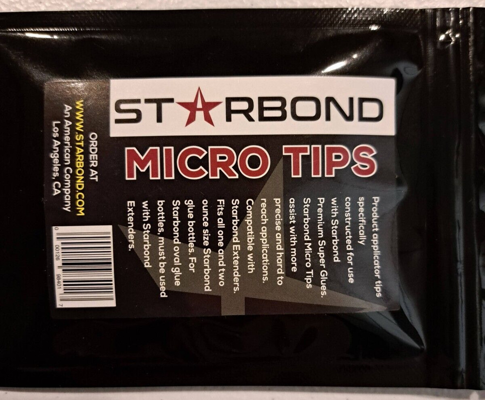 Starbond Precision Microtip Extension Applicators (100 pieces) NEW!!