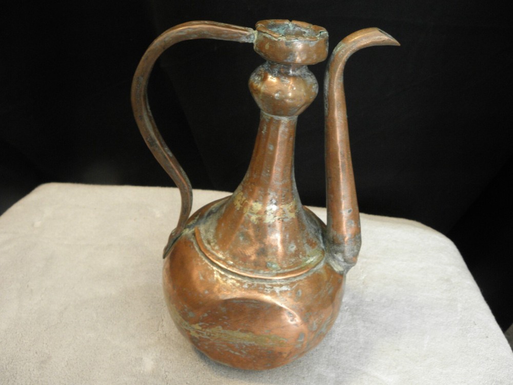 Vintage or antique copper jug