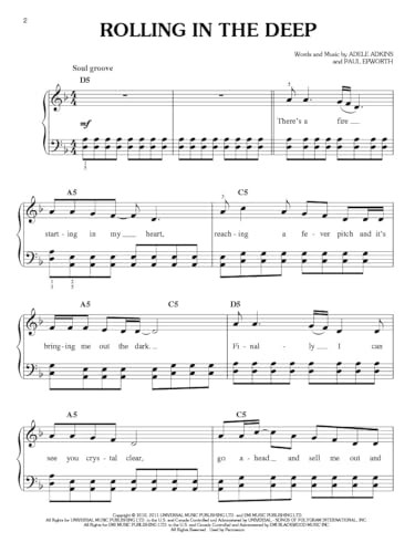 Adele - 21 "Easy Piano"