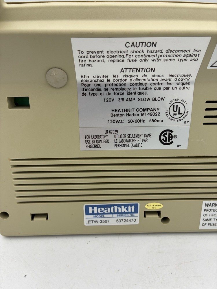 Heathkit ETW-3567 Accessory Backpack