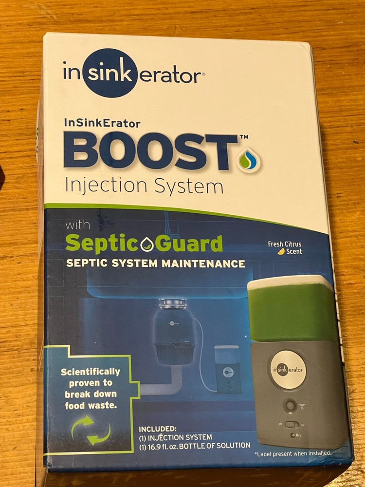 InSinkErator BOOST Injection System with Septic Guard Solution