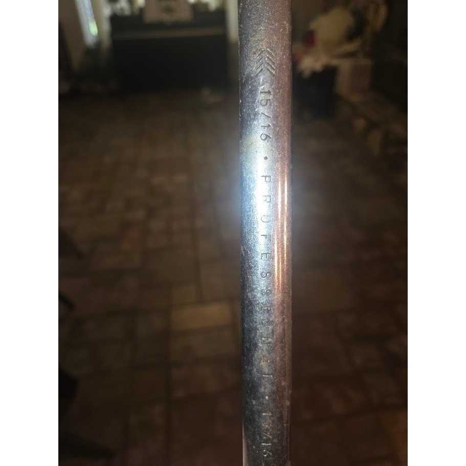 Vintage 15/16 Professional Combination Wrench Long Pattern Tool