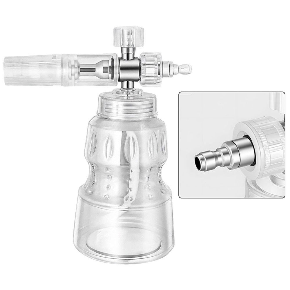 1L Foam Can Accessory for Pressure Washer with Adjustable Spray Settings