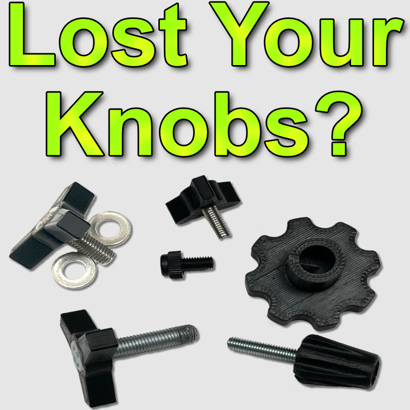 Telescope Replacement Knobs/Handles/Bolts for Various Telescopes 3D Printed