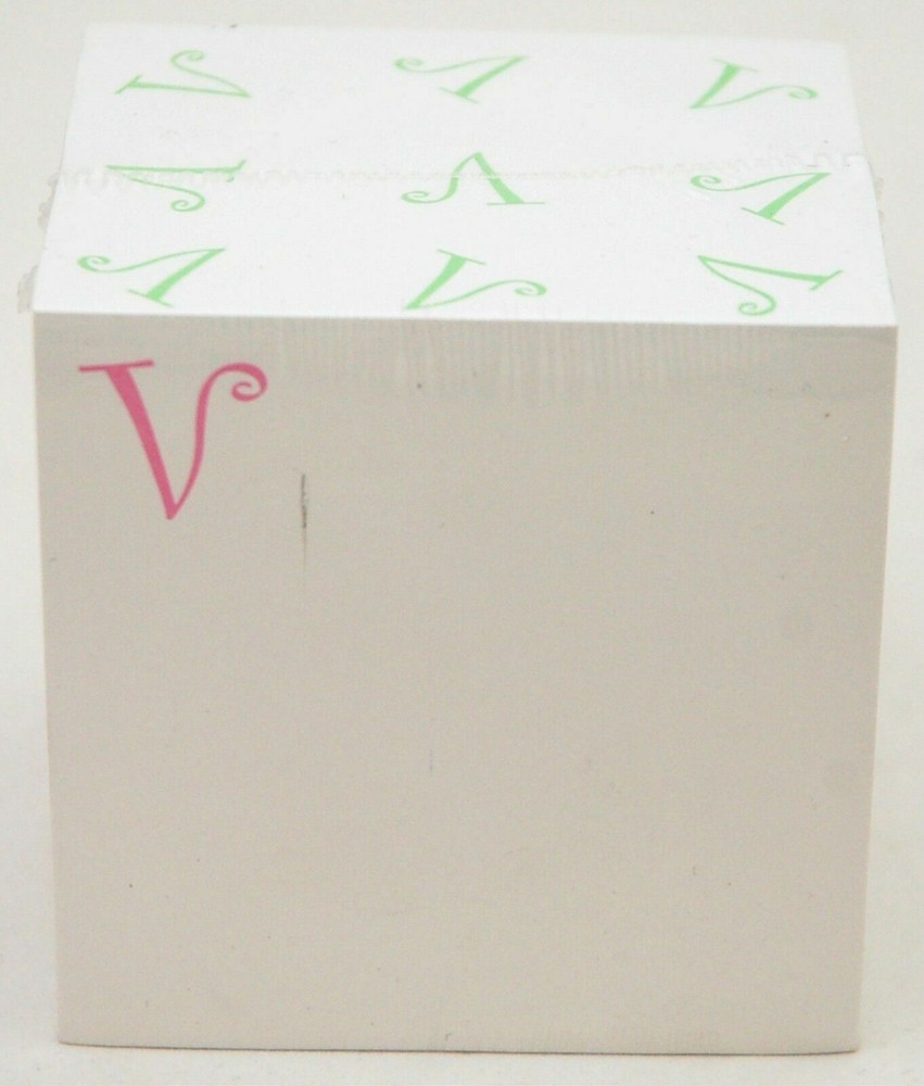 2400 Post-It Brand SHEETS Note Pad Monogram-V White Sticky Notes 3x3" Square NEW