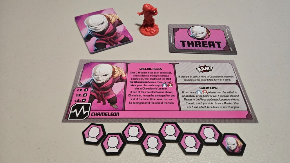 Marvel United Multiverse Kickstarter Promo Chameleon