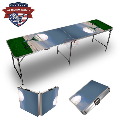 Big Golf Ball 8ft Tailgate Table
