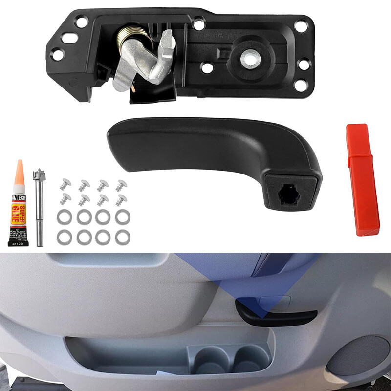 Front Left Interior Door Handle Kit For 2007-2014 Chevy Silverado Avalanche Subu