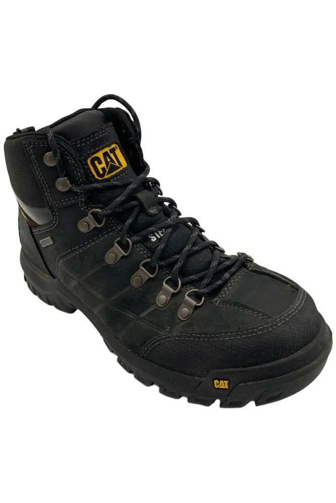 Caterpillar Men's Threshold Waterproof Work Boots Black