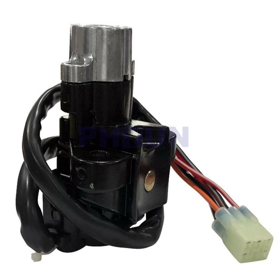 Motorcycle Aluminium Alloy Modified Ignition Key Lock Set Kit Switch Universal