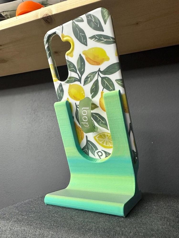 Loop 2 Loop Phone Holder – Multicolor 3D Printed Grip | Universal Loop Case Acce