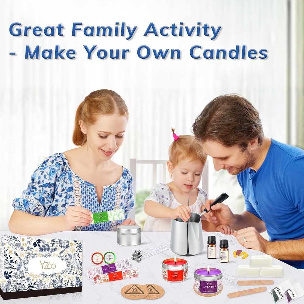 Creative Aromatherapy Candle Making Kit - Exquisite Gift for Any Occasion