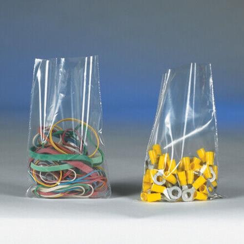 Flat Poly Bag, 26 x 26 Inch, 500 Pack, 1 Mil, Clear