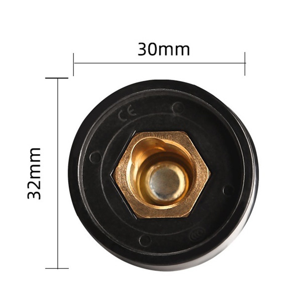 For TIG Welding Cable Panel Connector Socket 2PCS DJK1025 200Amp Quick Fitting