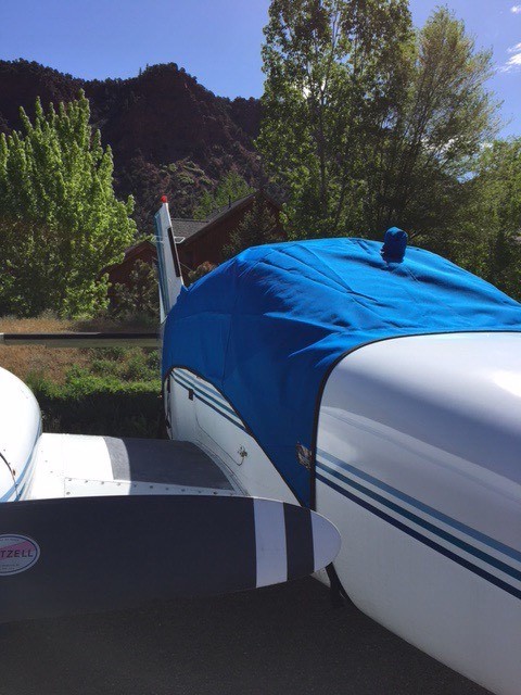 Cessna 310 cabin and Windshield Covers