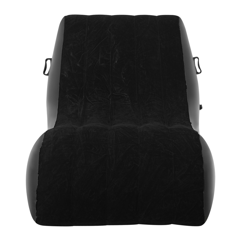 Single Inflatable Sofa Bed w/ Air Pump Pull Out Sofa Chair Max Capacity 441lbs