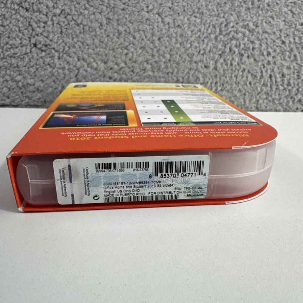 Microsoft Office 2010 Home and Student With Product Key & Original Packaging