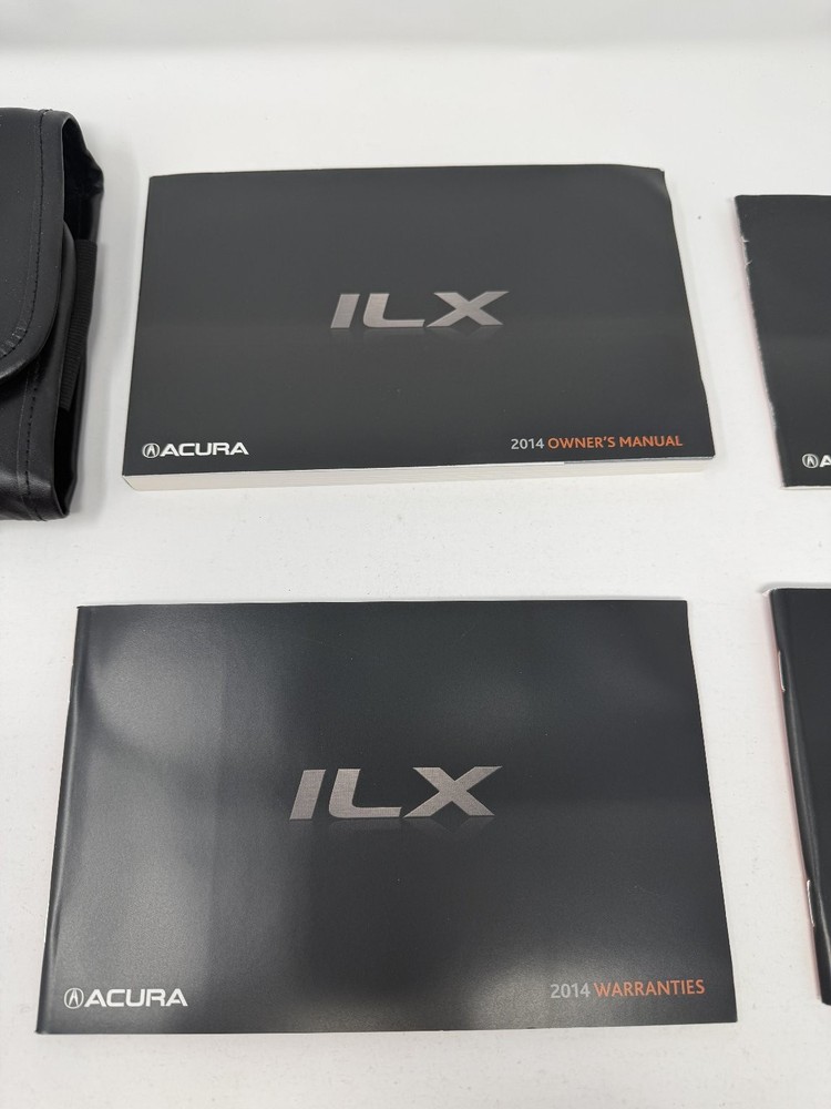2014 Acura ILX Owners Manual OEM Complete Set