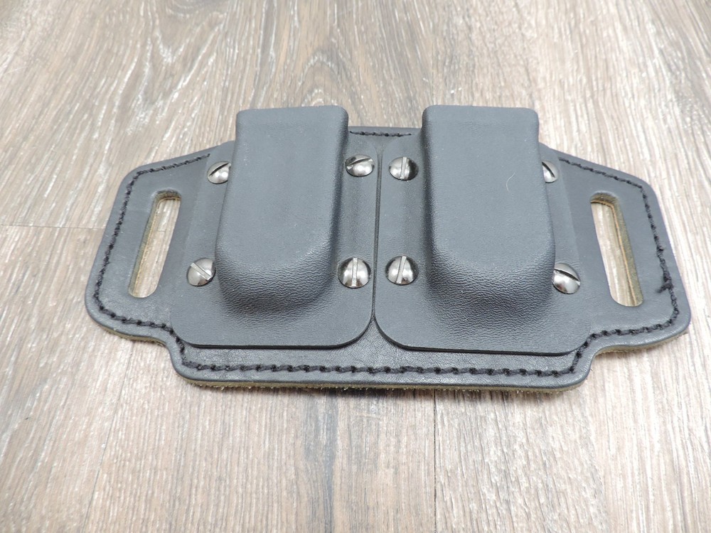 Maxtuck Dual Single Stack Mag Pouch Black