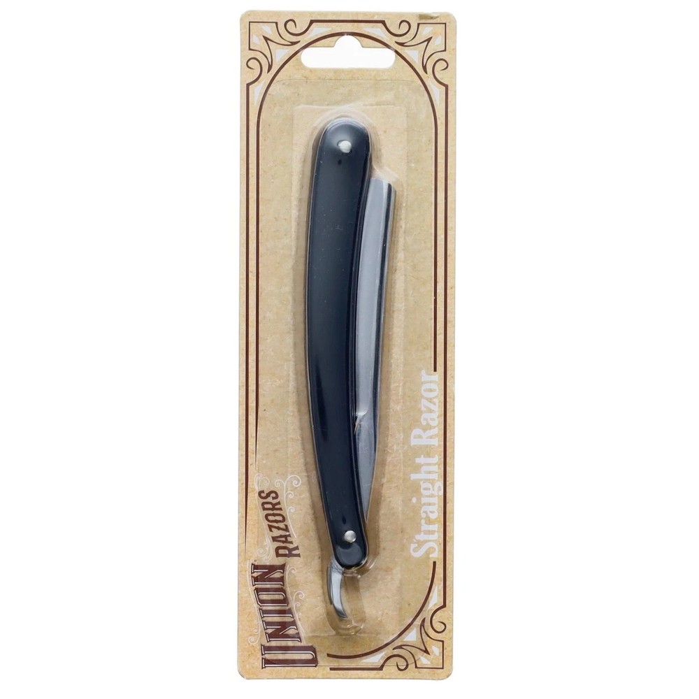Union Razor SR3 Straight Edge Razor Black