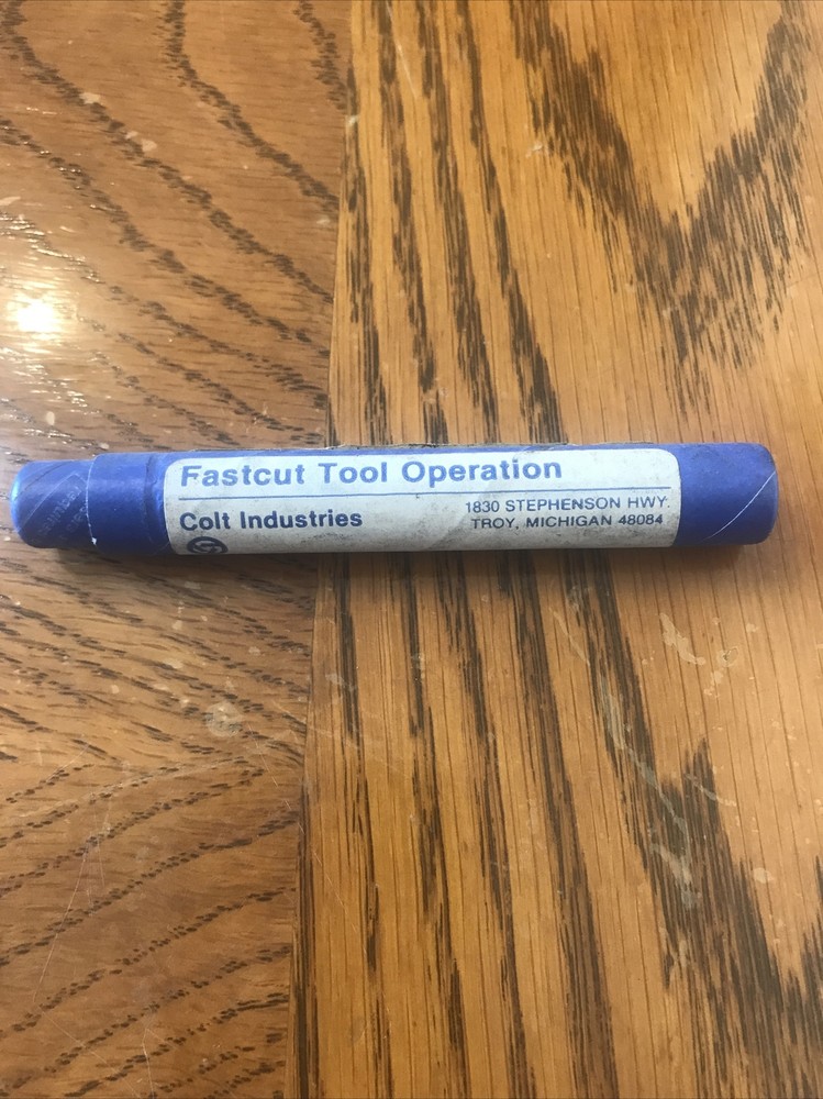 Fastcut Tool Operation - Colt Industries 7/32" 2 Flute Bit -Free Same Day Ship