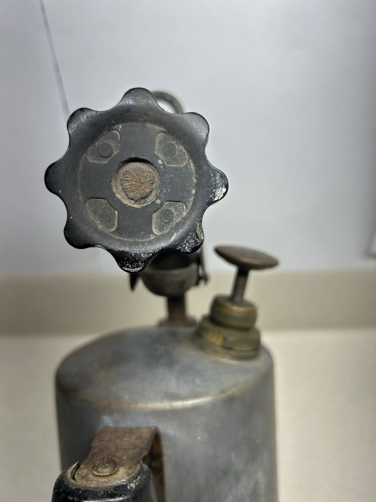 Vintage brass hand held blow torch