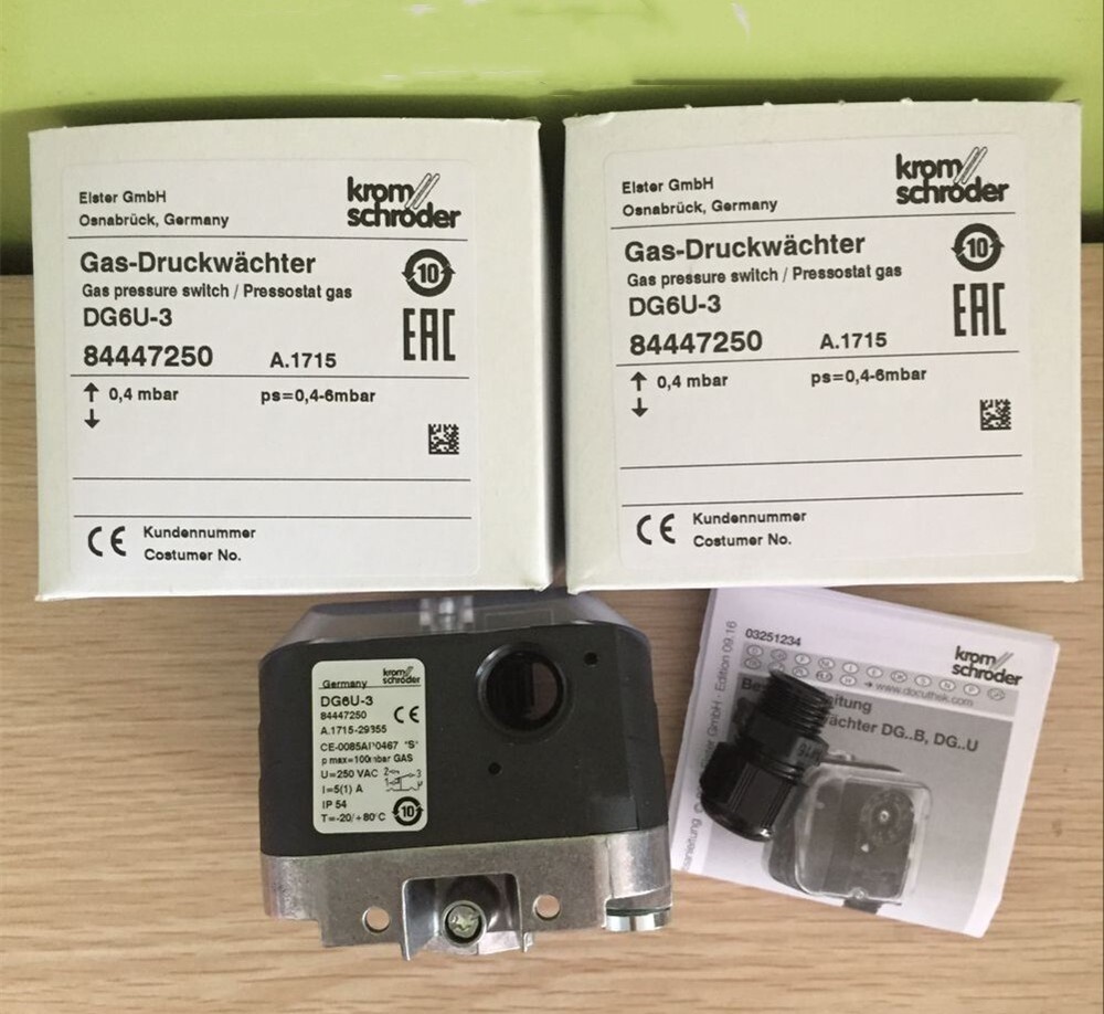 1pcs Krom Schroder Pressure Switch DG6U-3