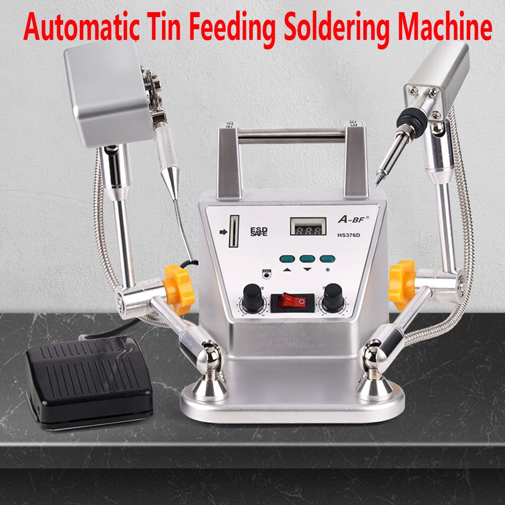 Foot Automatic Tin Machine 120W Adjustable Tin Speed Soldering Machine