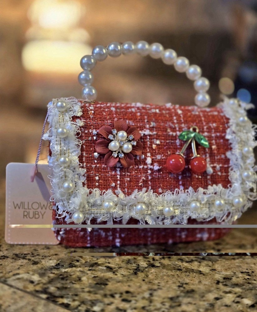 NWT Willow & Ruby Girls Tweed Mini bag