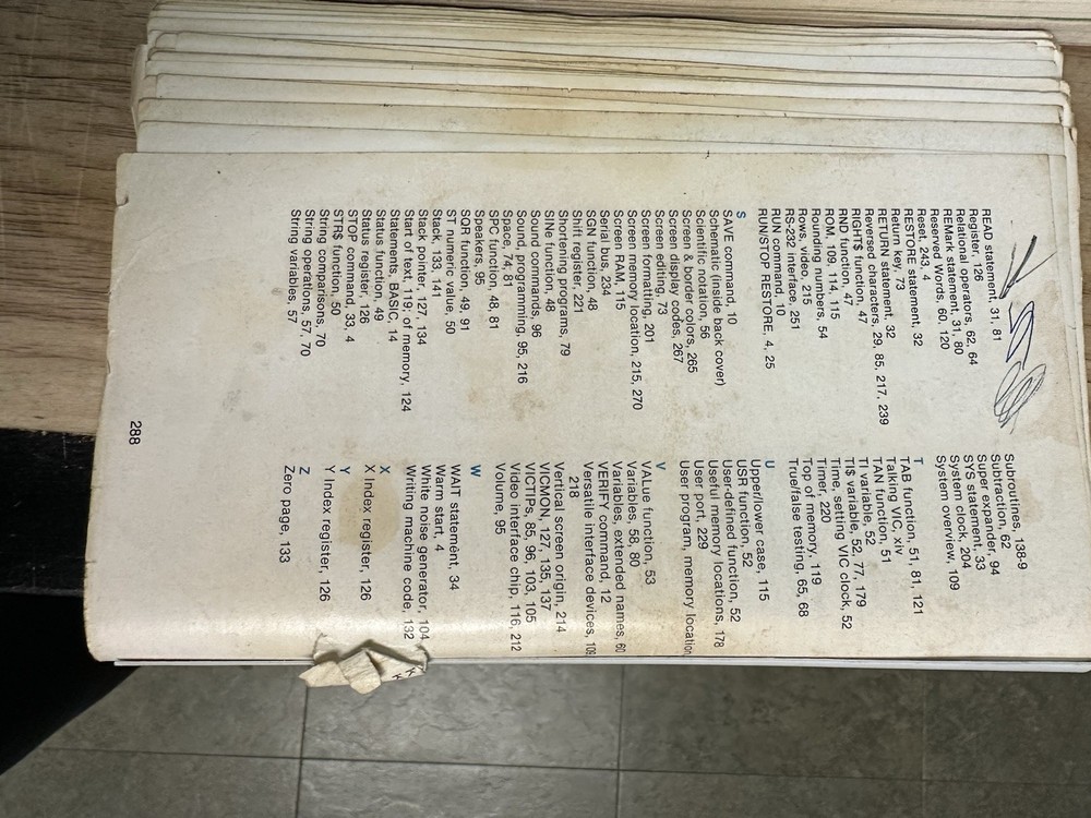 Commodore Vic 20 And Vic 2 Programmer’s Reference Guide