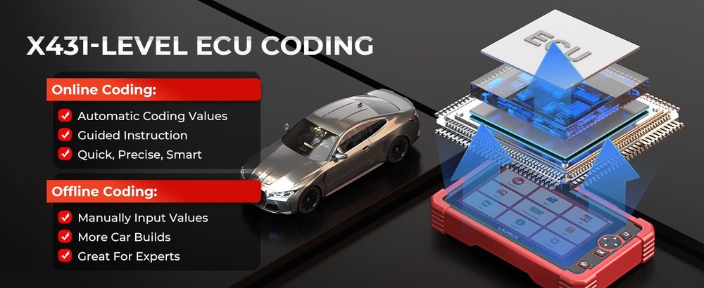 2026 LAUNCH CRP919X OBD2 Bidirectional Scanner Full System Diagnostic Key Coding