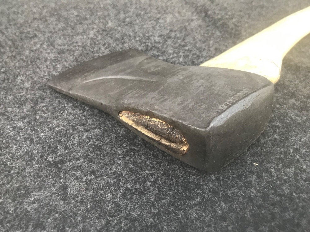 Anniversary Single Bit Axe Head With Bevels w/ original edge!!!!