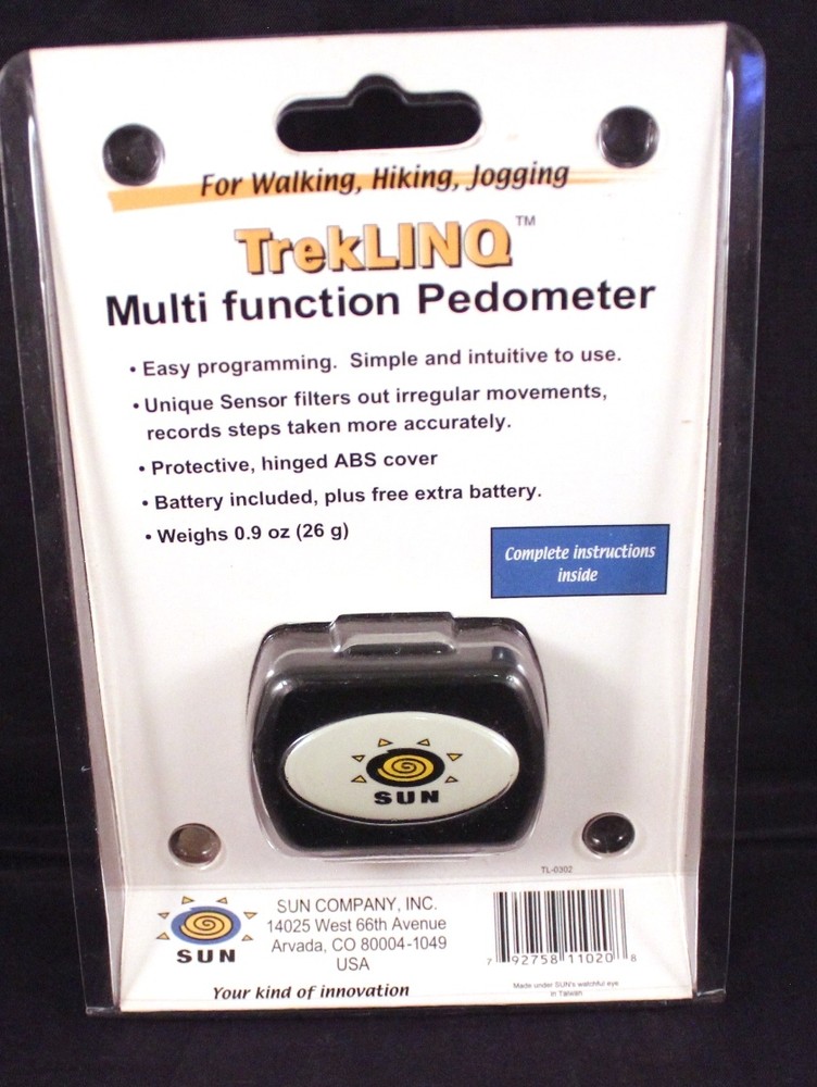Handy 2" Pedometer Treklinq Nip Nos
