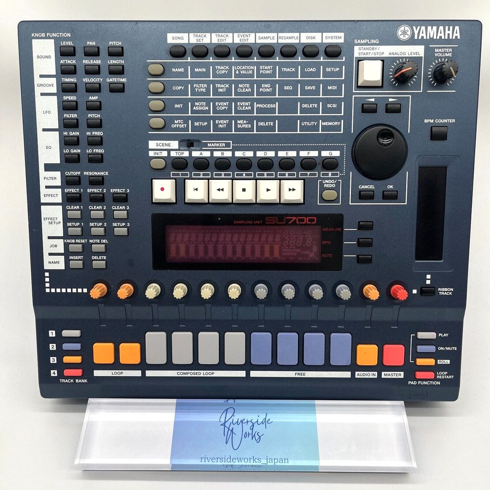 Yamaha SU700 Sampling Sampler Sequencer Used Tested