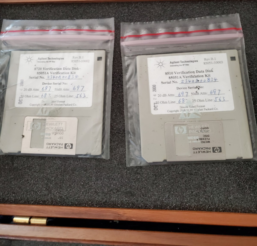 HP 85051A 7mm Verification Kit