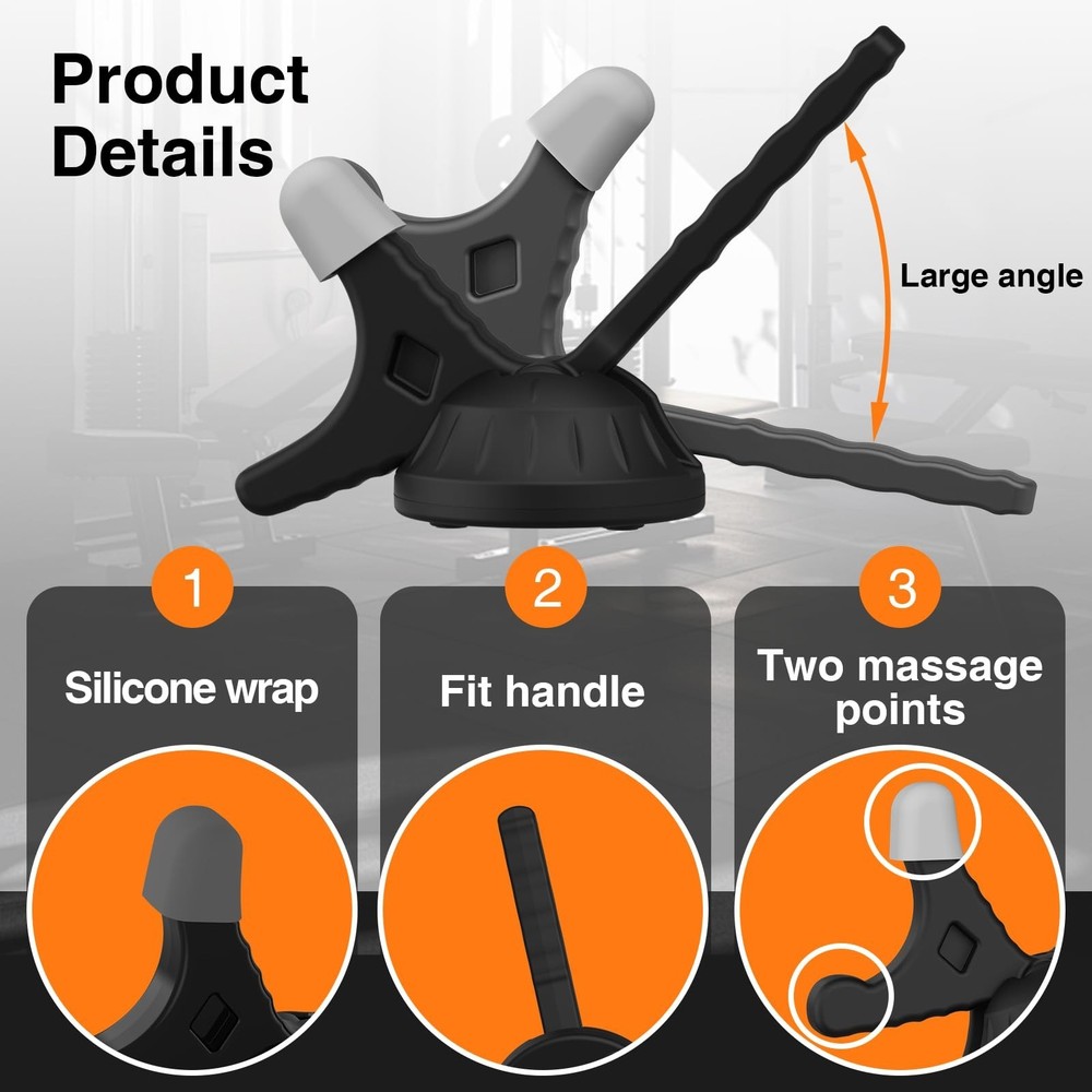 Psoas Release Tool-Hip Hook Psoas Muscle Release Tool Fully Adjustable for Il...