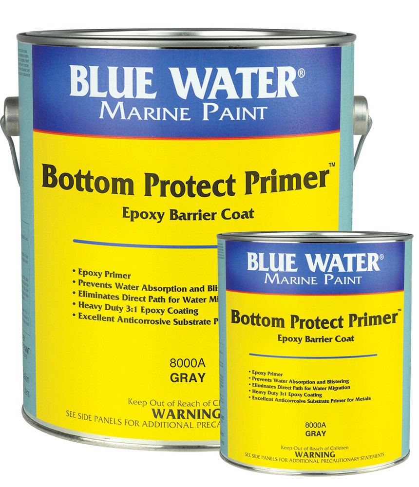 Blue Water Marine Bottom Protect Primer, Gallon Kit